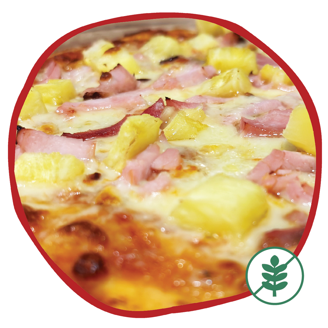 Gluten Free Hawaiian Pizza